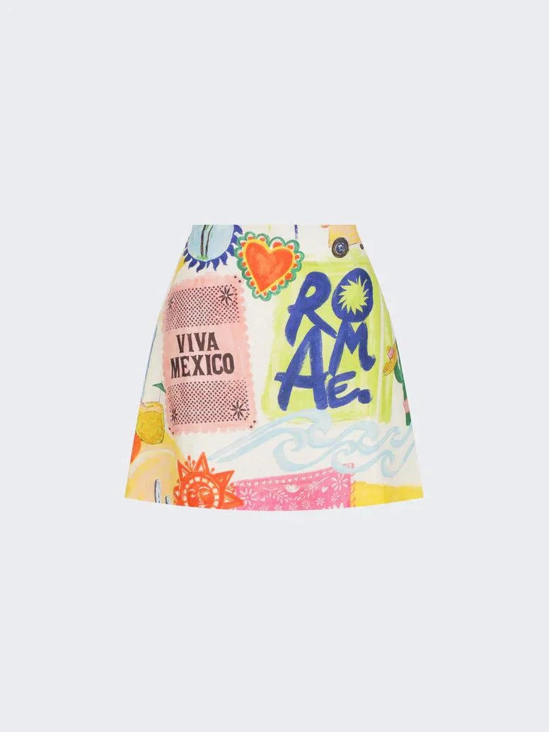 Roame Marcy Mini Skirt Hola Tulum