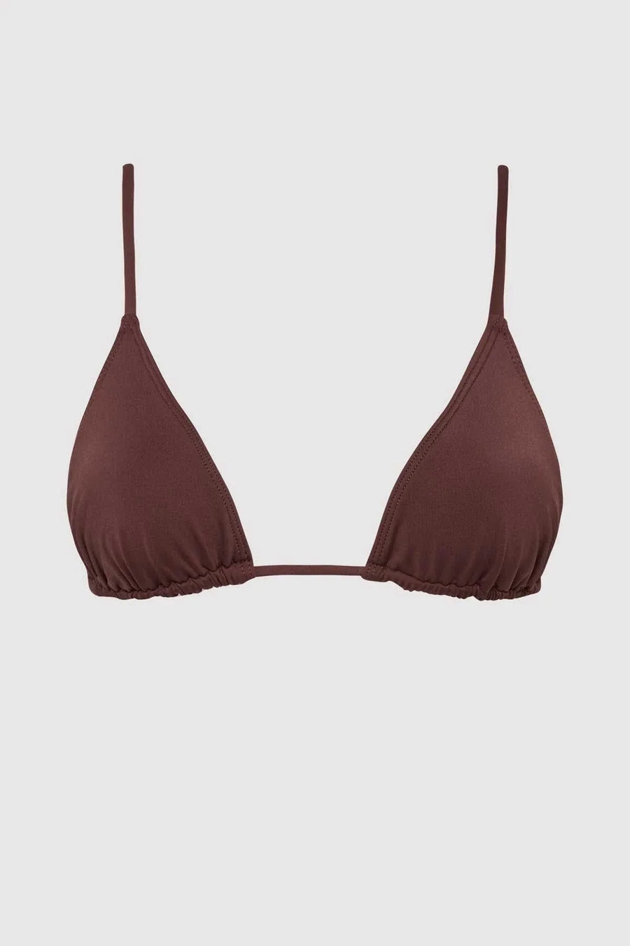 St Agni Triangle Bikini Top Cocoa