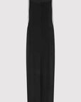 St Agni Silk Tuck Dress Black