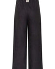 Zaziba Jaya Linen Pant Black