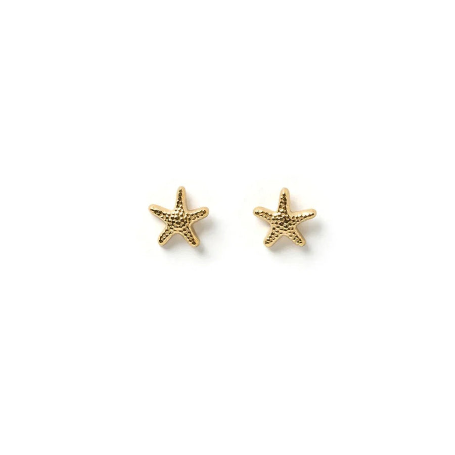 Arms of Eve Starfish Studs Gold