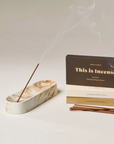 Gentle Habits Ceramic Incense Holder Tiger Eye