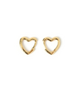 Arms Of Eve Sweetheart Earrings Small Gold.