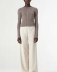 Elka Collective Scillia Knit Top Taupe