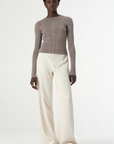 Elka Collective Scillia Knit Top Taupe