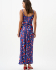 Roame Wessex Slip Dress Cactus Bloom Indigo