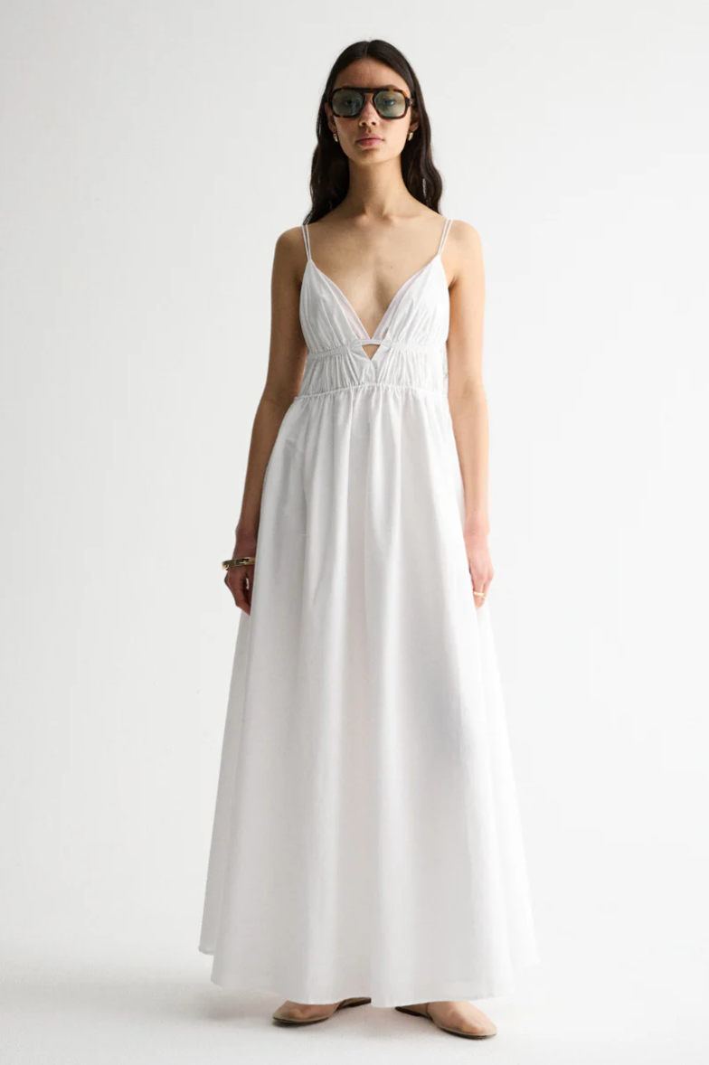 Elka Collective Clove Dress White