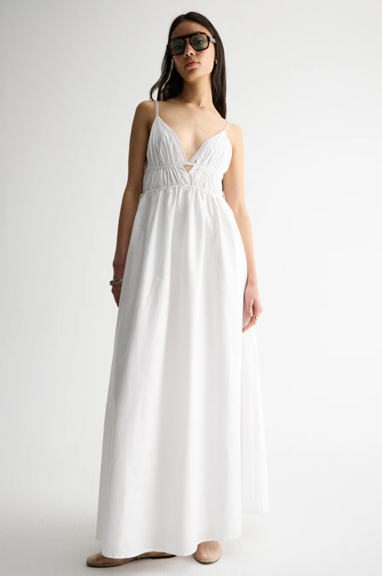 Elka Collective Clove Dress White