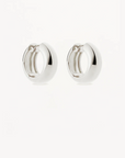 By charlotte Sterling Silver Bold Small Hoops