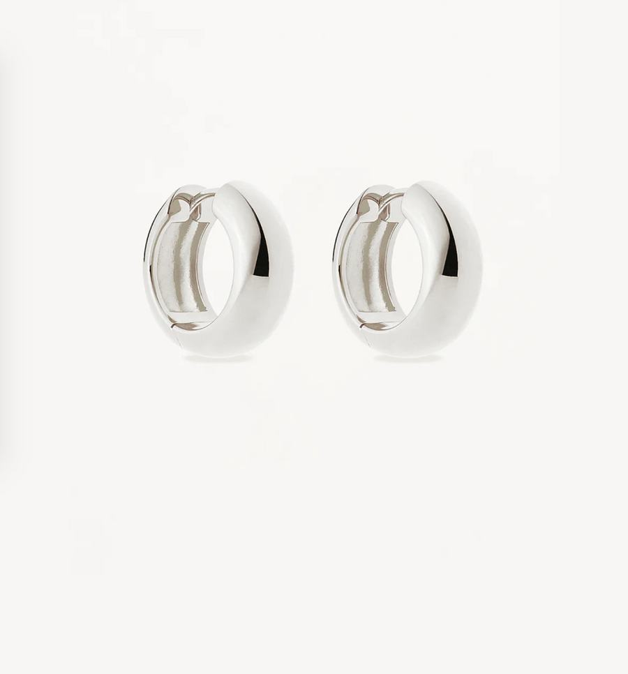 By charlotte Sterling Silver Bold Small Hoops