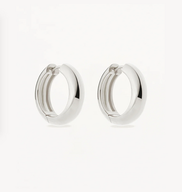 By Charlotte Sterling Silver Bold Large Hoops