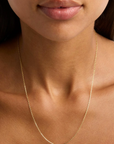 By Charlotte 18k Gold Vermeil 21" Signature Chain Necklace