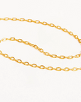 By Charlotte 18k Gold Vermeil 21" Signature Chain Necklace