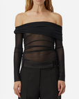 Camilla and Marc Asta Top Black