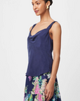 Once Was Delray Reversible Cupro Cami Lapis