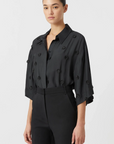 Camilla and Marc Ottilie Shirt Black