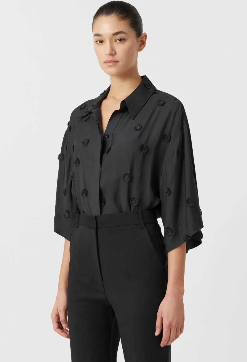 Camilla and Marc Ottilie Shirt Black