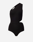 Viktoria and Woods Wreckage Bodysuit Black