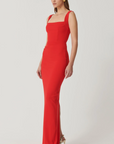 Effie Kats Marbella Gown Red