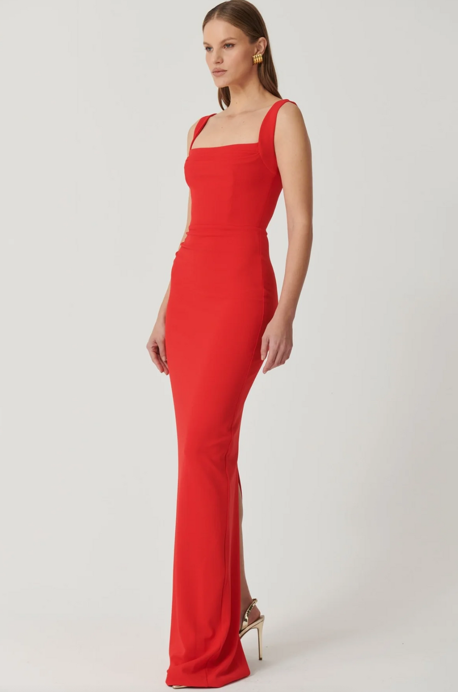 Effie Kats Marbella Gown Red