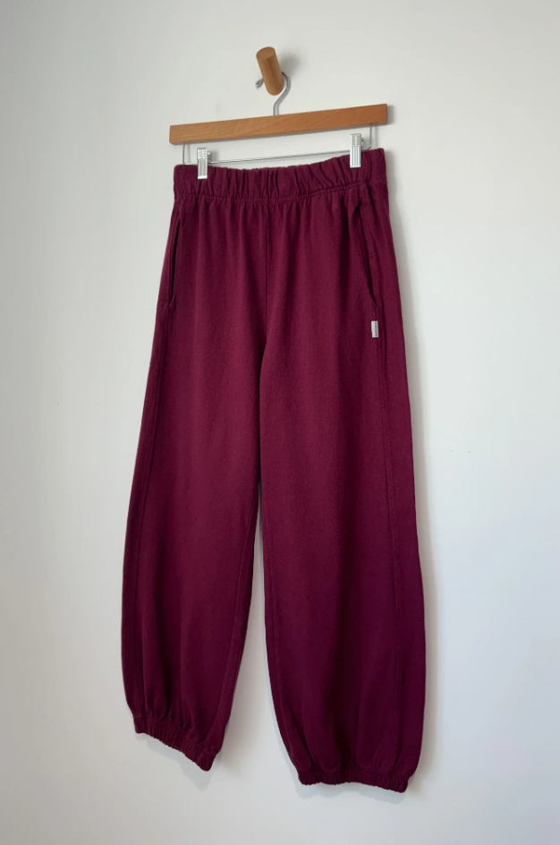 Le Bon Shoppe Balloon Pants Cabernet