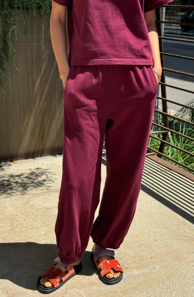 Le Bon Shoppe Balloon Pants Cabernet