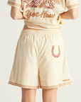 THE TALES Ladies Yeehaw Cowboy Cotton Short Natural