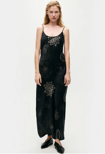 Silk Laundry 1996 Fibonacci Dress Black