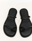 St Agni Loop Slides Black