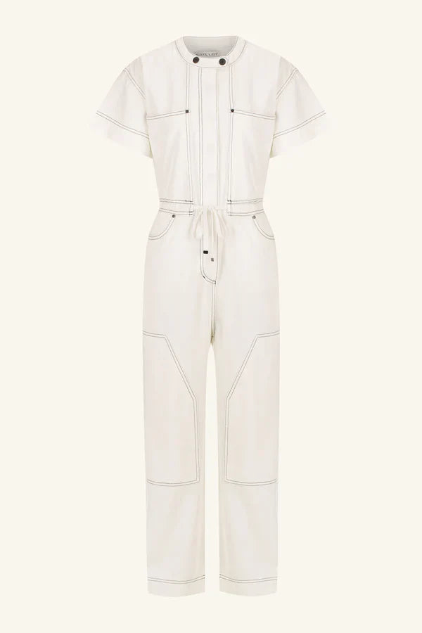 Shona Joy Hana Short Sleeve Boiler Suit