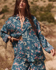 Spell Desert Bandita Shirt Cobalt