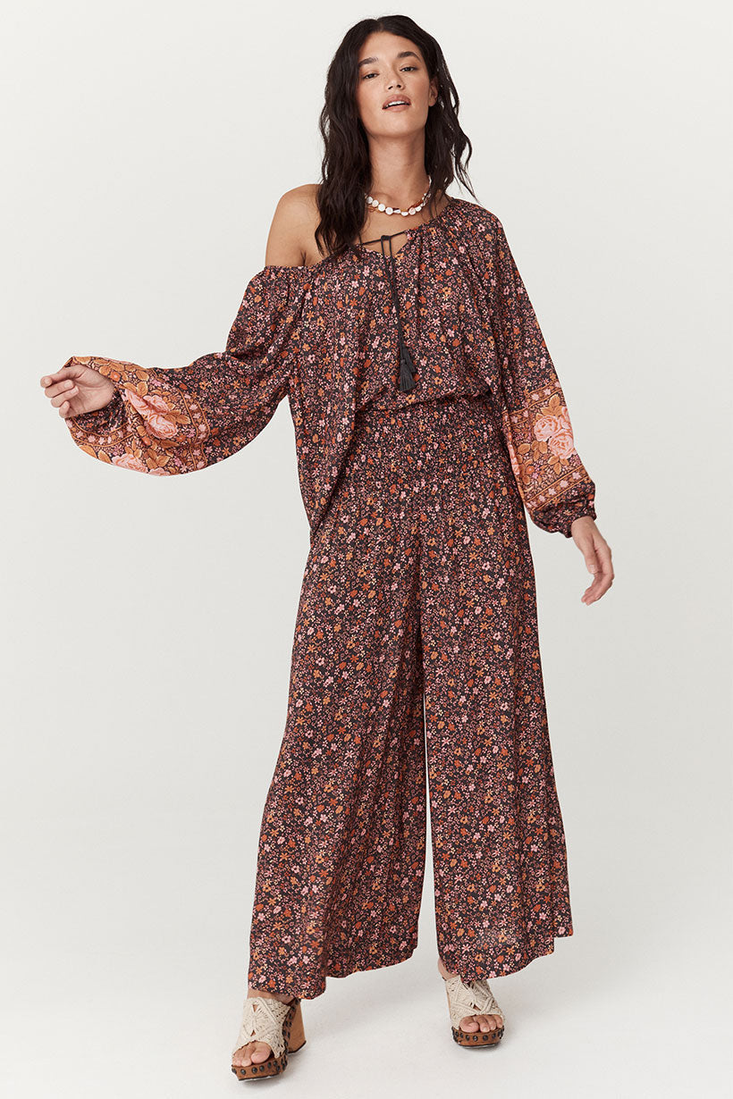 Spell Love Jetty Wide Leg Pant Balmy Nights