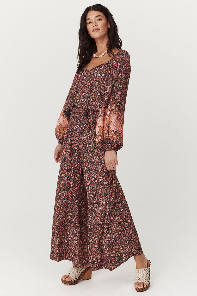 Spell Love Jetty Wide Leg Pant Balmy Nights