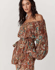 Spell Mojave Lily Tunic Dress Amber