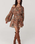 Spell Mojave Lily Tunic Dress Amber