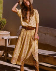 Spell Rebel Spirit Tassel Maxi Skirt Daffodil