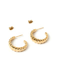 Arms of Eve Tilly Gold Hoop Earrings