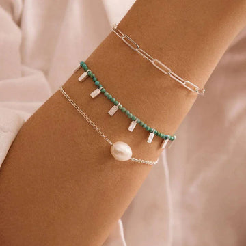 Murkani Turquoise Bracelet Silver