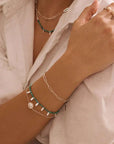 Murkani Turquoise Bracelet Silver