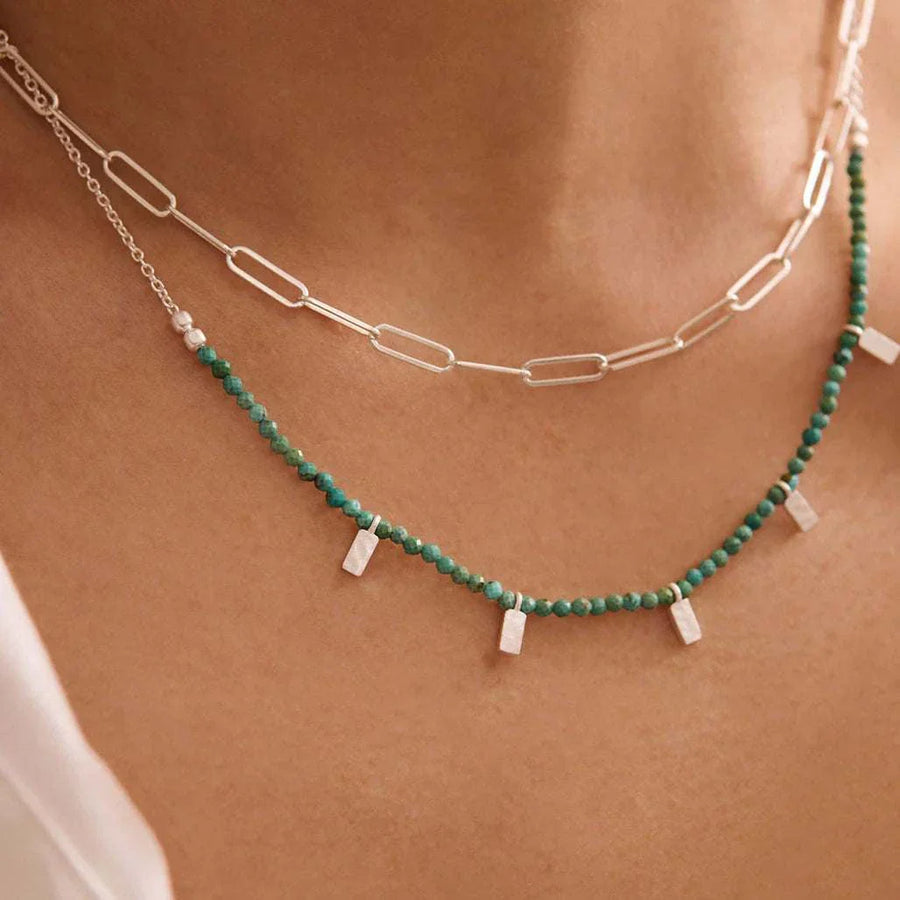 Murkani Turquoise Choker Silver