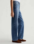 AG Rian High Rise Straight Denim