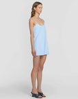 Viktoria and Woods Riptide Dress Mini Blue Slip Dress