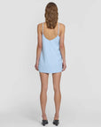 Viktoria and Woods Riptide Dress Mini Blue Slip Dress