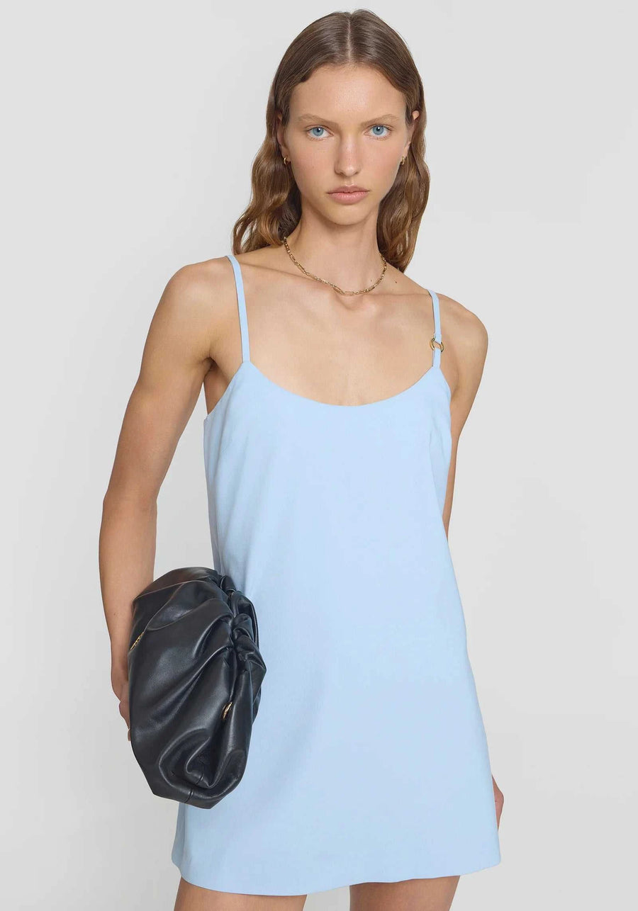 Viktoria and Woods Riptide Dress Mini Blue Slip Dress