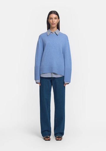 Viktoria and Woods Skyfall Knit Denim Blue