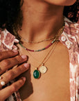 Murkani Wandering Soul Tourmaline Necklace Gold