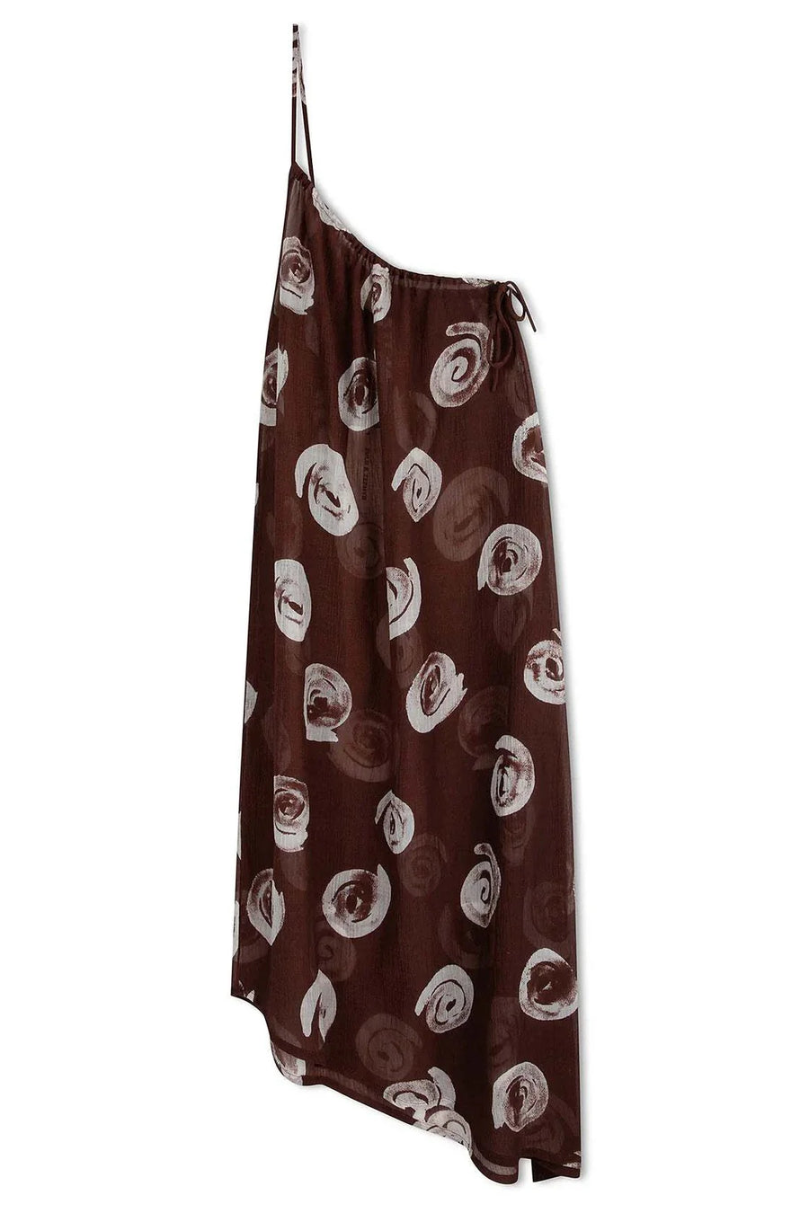 Zulu and Zephyr Textured Dress Cocoa Swirl