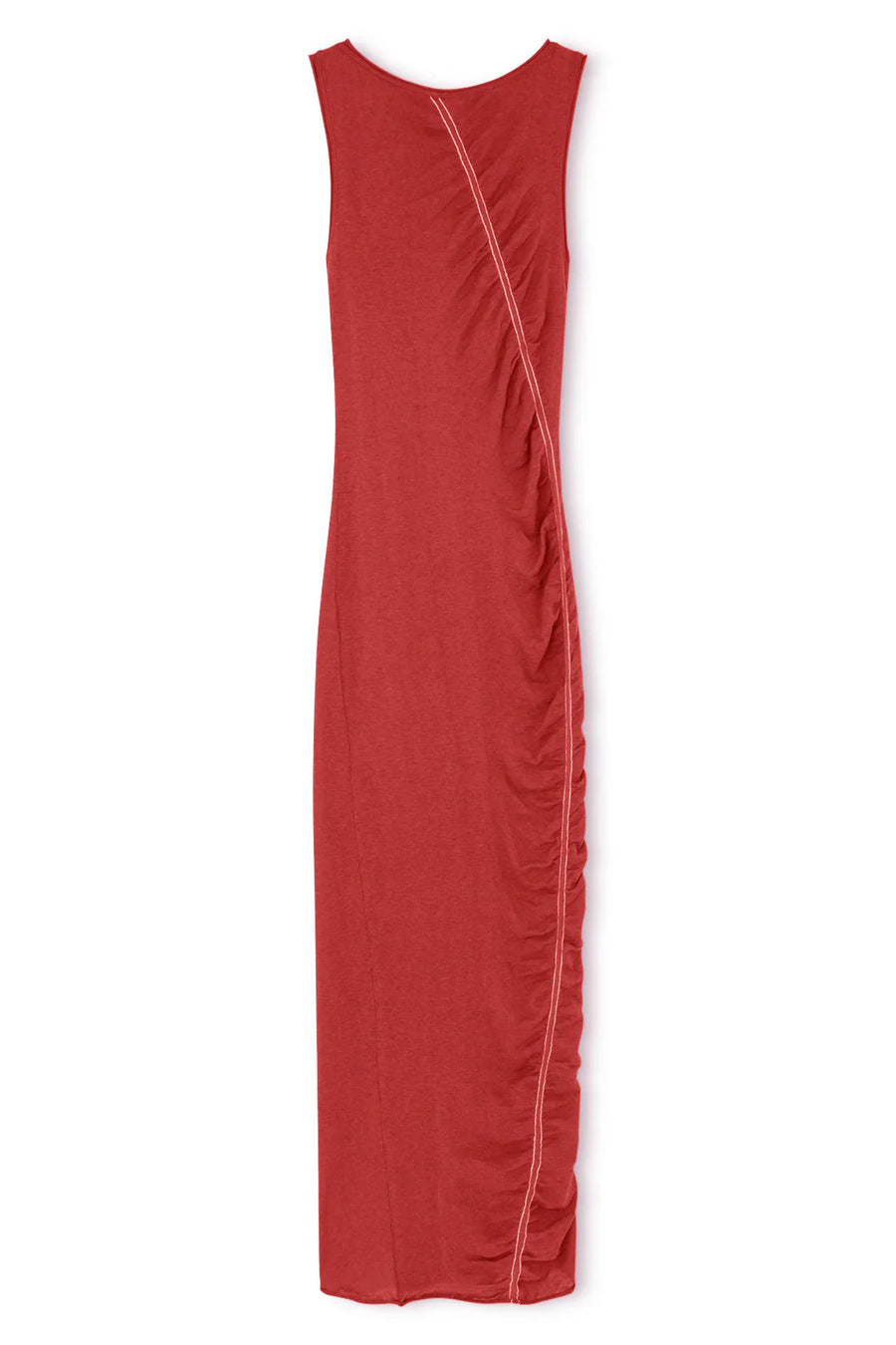 Zulu and Zephyr Contrast Knit Dress Red