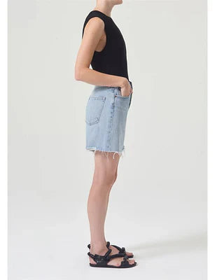 Agolde Stella High Rise Baggy Short Agreement