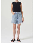 Agolde Stella High Rise Baggy Short Agreement